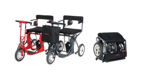 折りたたみ電動カートの画像
